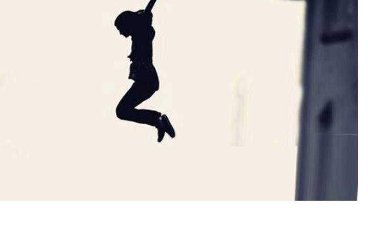 ilustrasi lompat bunuh diri