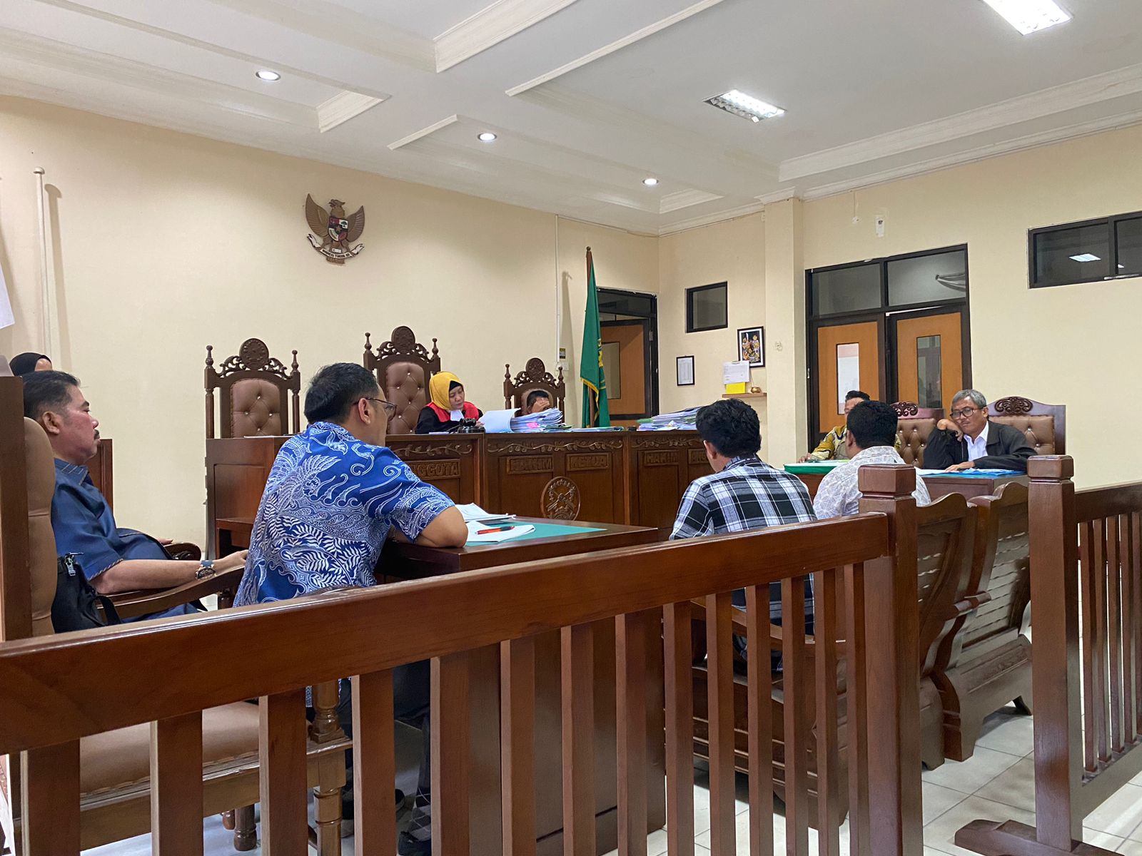 Sidang lanjutan gugatan PT YSA terhadap Pemkot Balikpapan, Dinas Pekerjaan Umum, PT Fahreza Duta Perkasa, selaku kontraktor pelaksana dan PT Yodya Karya, selaku konsultan Manejemen Konstruksi (MK).
