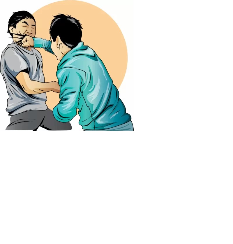 ilustrasi penganiayaan.