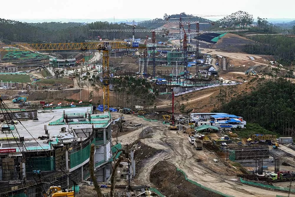 Kementerian PUPR menegaskan proyek Ibu Kota Negara (IKN) Nusantara tidak membuat wilayah Sepaku, PPU, banjir.