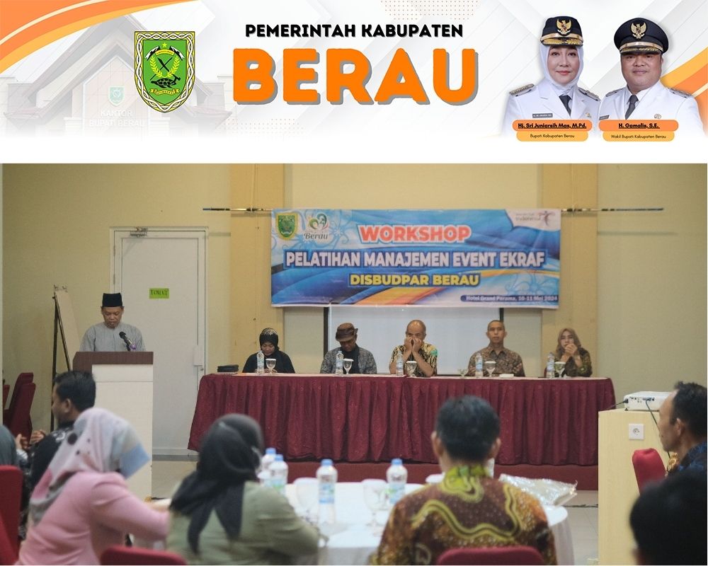 EVENT: Pelatihan manajemen event ekraf yang diselenggarakan di Hotel Grand Parama.