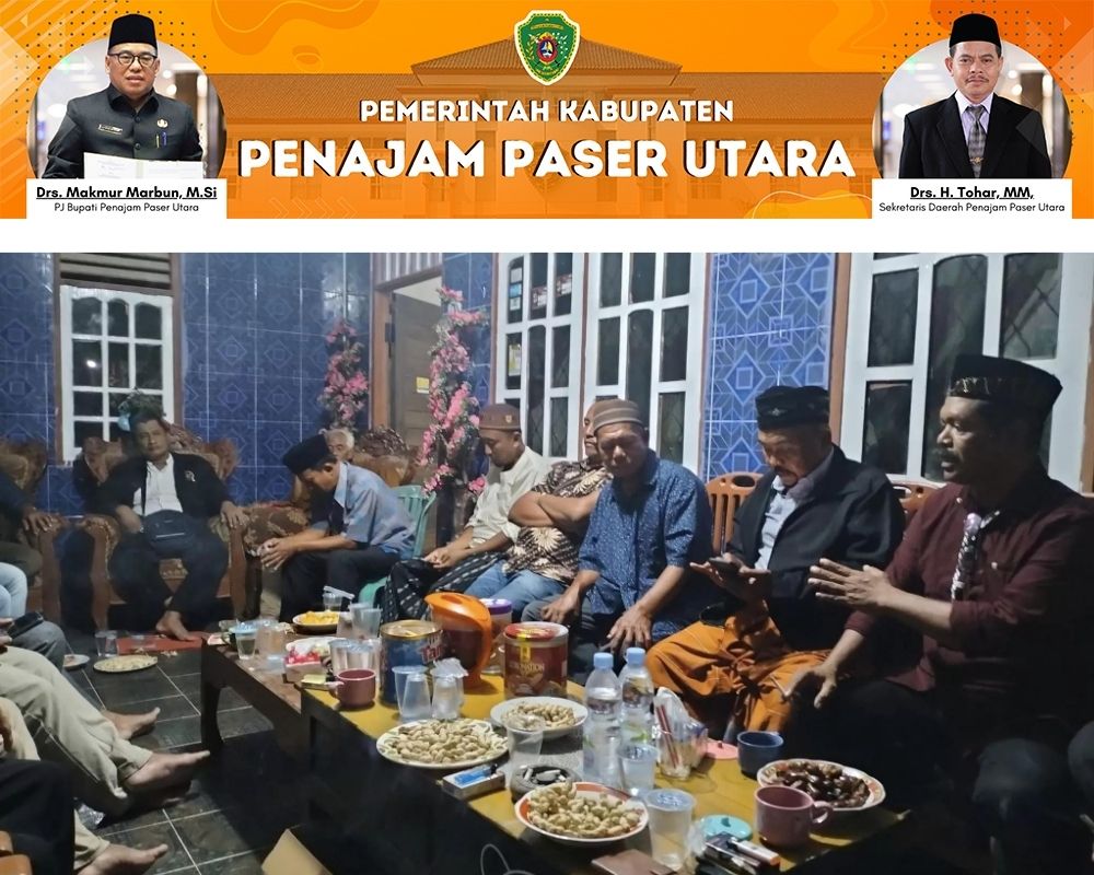 PROAKTIF: Andi Trasodiharto (kanan) bertemu petani di Kecamatan Babulu, PPU.