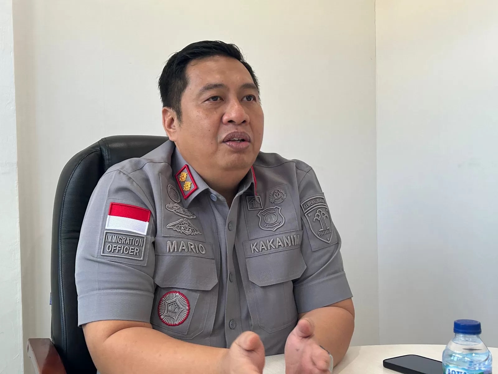 Andi Mario Kepala Imigrasi Tarakan