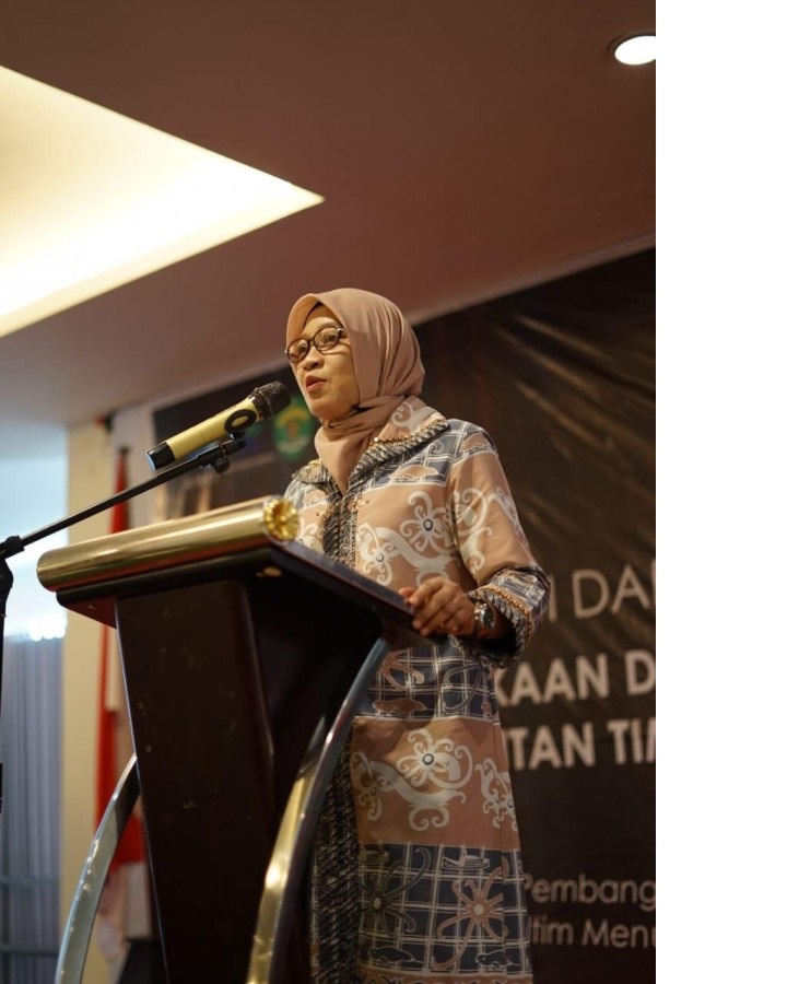 Sekretaris Daerah (Sekda) Provinsi Kaltim, Sri Wahyuni