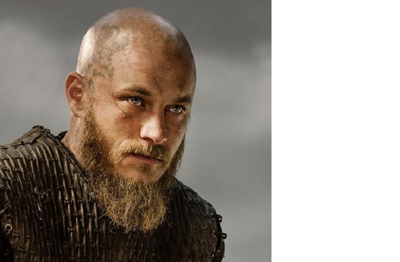 ilustrasi pria dengan kepala plontos