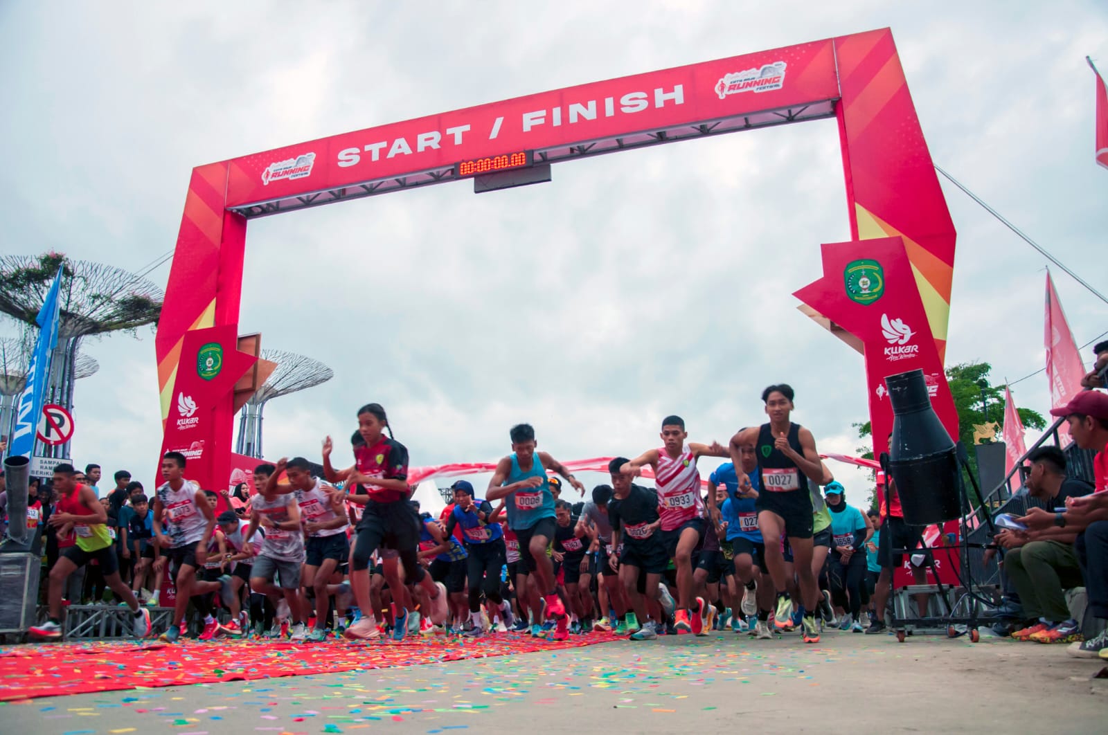 Pelepasan peserta Kota Raja Running Festival (Istimewa)