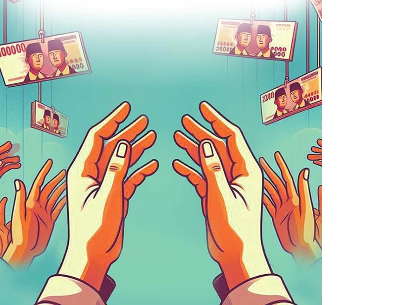ilustrasi politik uang