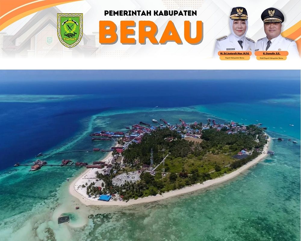 BUAH KERJA SAMA: Desa Wisata Pulau Derawan menjadi satu-satunya di Kabupaten Berau yang berhasil masuk dalam 50 besar ADWI 2024 yang diselenggarakan Kemenparekraf.