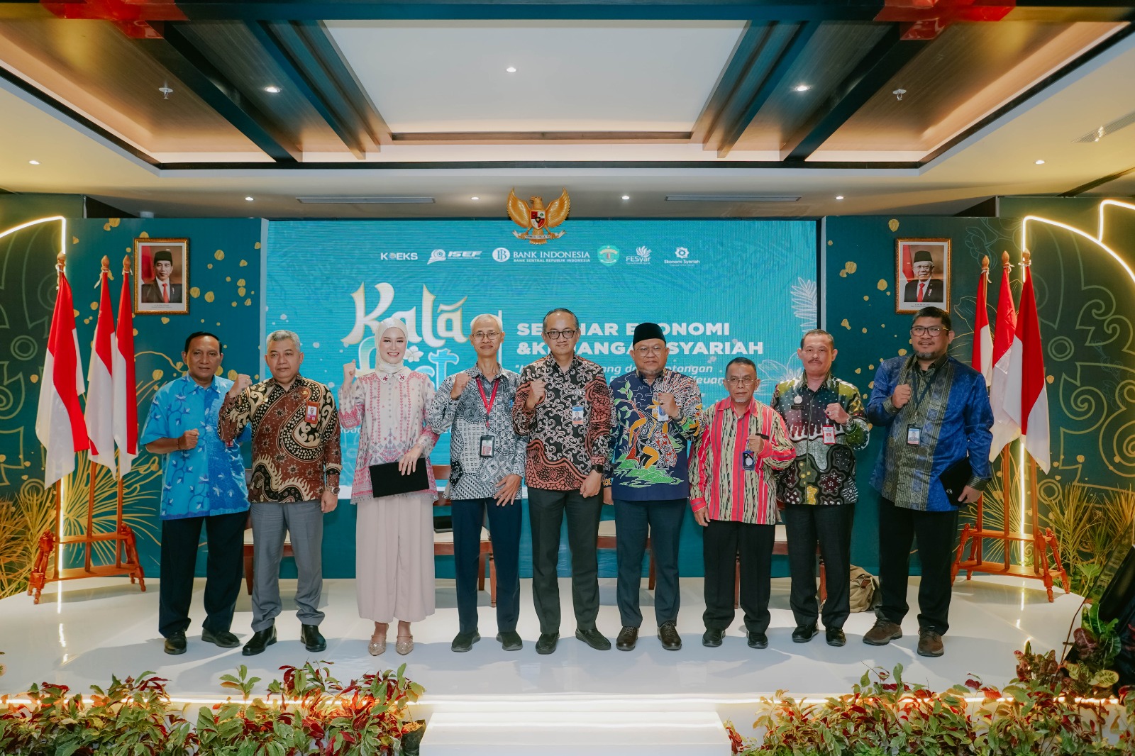 Seminar Ekonomi & Keuangan Syariah. Ada tantangan soal ekonomi dan keuangan syariah, salah satunya literasi masyarakat yang masih minim.