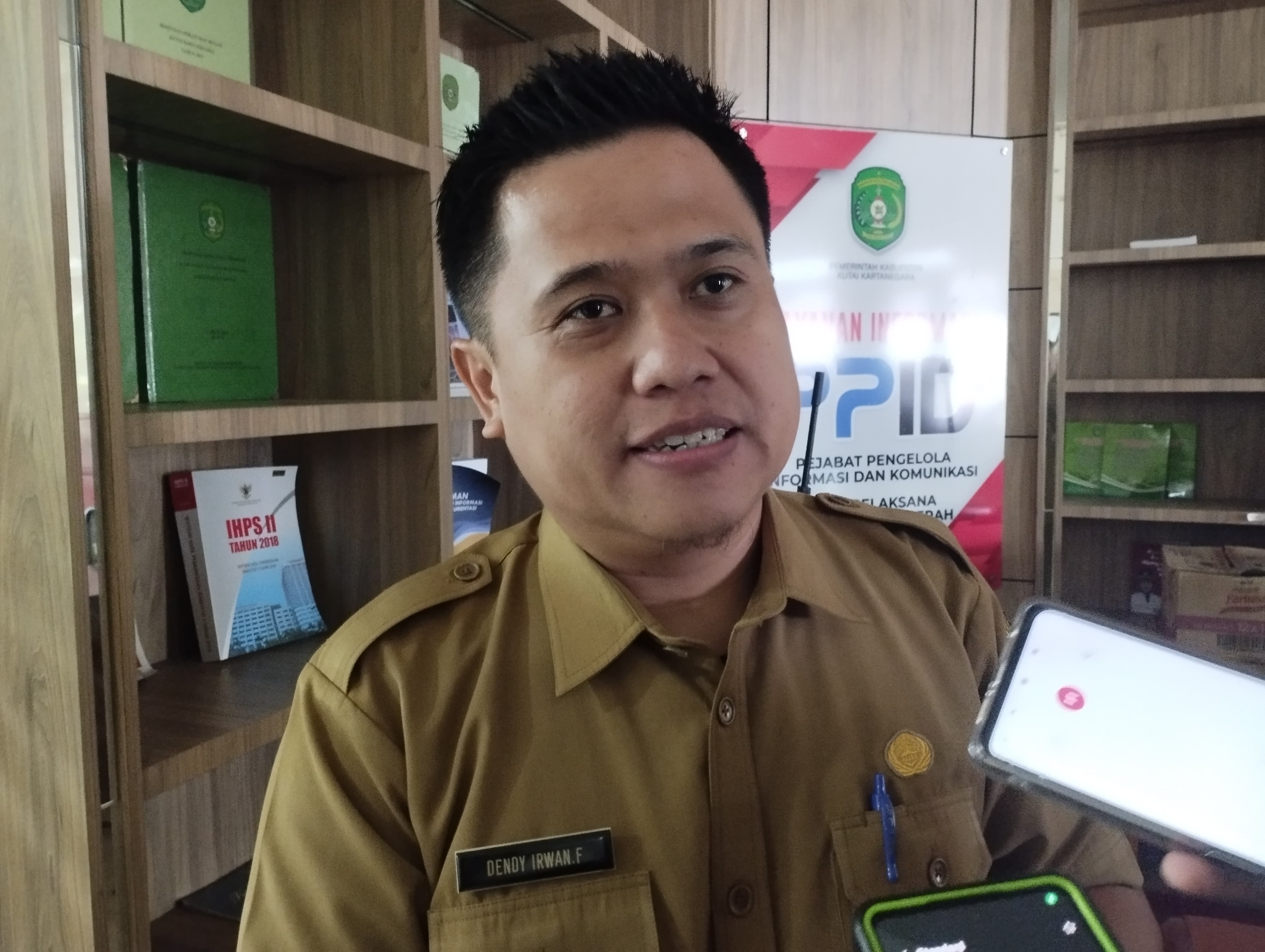 Kabag Kesejahteraan Rakyat Setkab Kukar Dendy Irwan Fahriza (Elmo/Prokal.co)