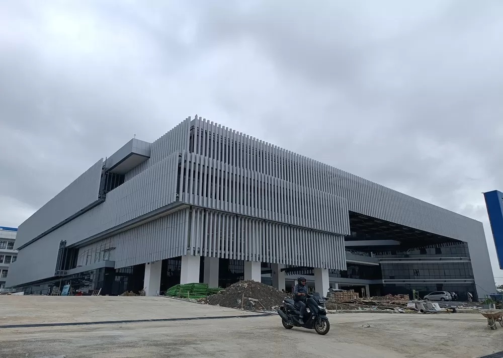 PEREKONOMIAN: Pekerjaan konstruksi menjadi penyumbang tertinggi PDRB Kaltara triwulan I tahan 2024.