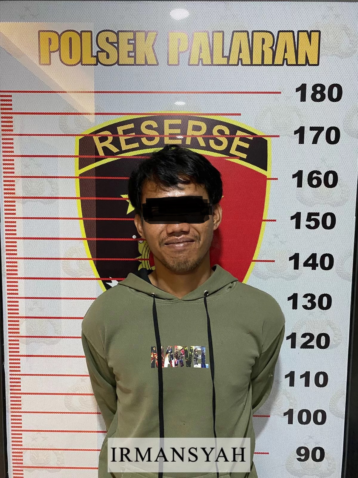 CURANMOR: Polisi menangkap Ir setelah diketahui sebagait terduga pelaku curanmor.