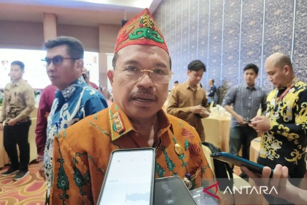 Sekda sekaligus Ketua TPID Kalteng Nuryakin. ANTARA/Muhammad Arif Hidayat