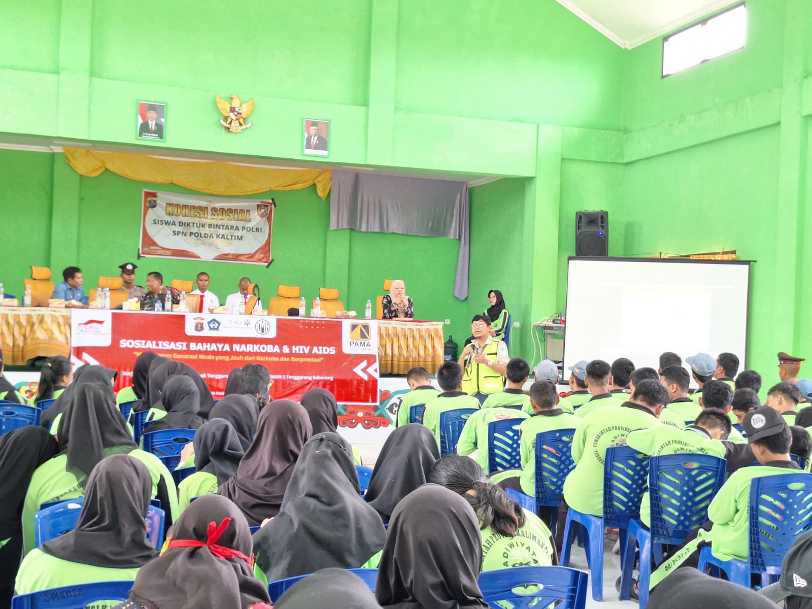 PT Pamapersada Nusantara Distrik Baya (PAMA Baya), salah satu perusahaan tambang batu bara di Kabupaten Kutai Kartanegara (Kukar), Kalimantan Timur, menggelar sosialisasi bahaya narkoba dan HIV.