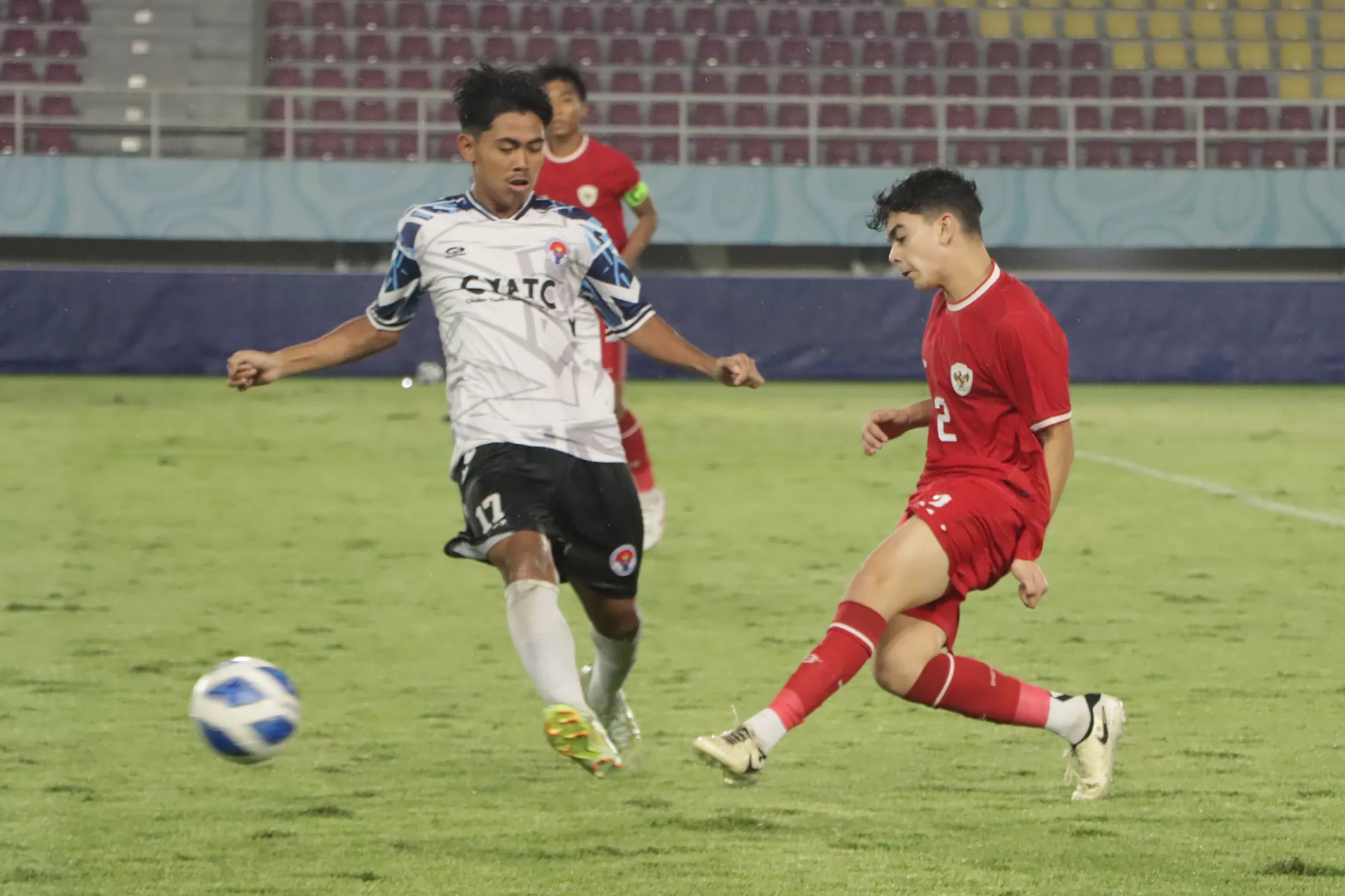 Timnas Indonesia U-16 jalani uji coba di Stadion Manahan, Rabu malam (12/6/2024) (DOK. PSSI)