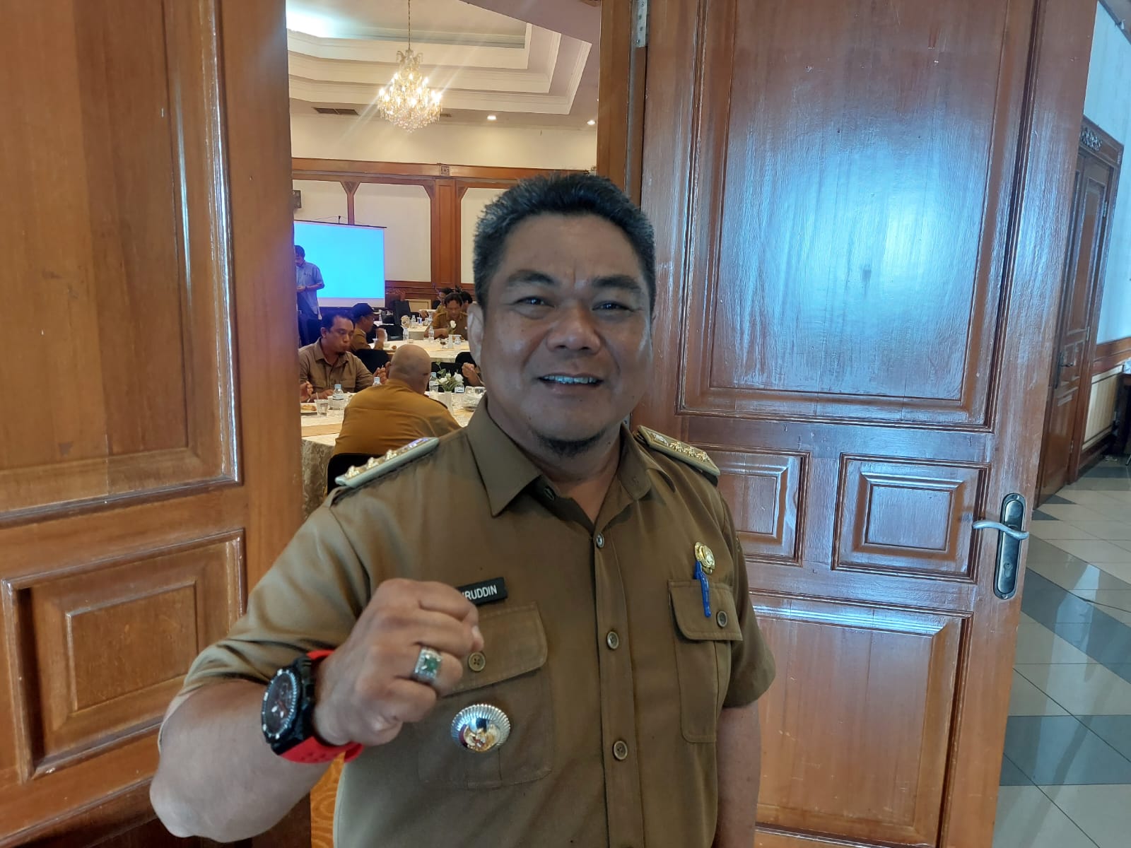 Camat Sebulu Edy Fachruddin (Elmo/Prokal.co)