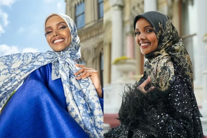 Brand Lokal Gandeng Supermodel Hijab Dunia Halima Aden