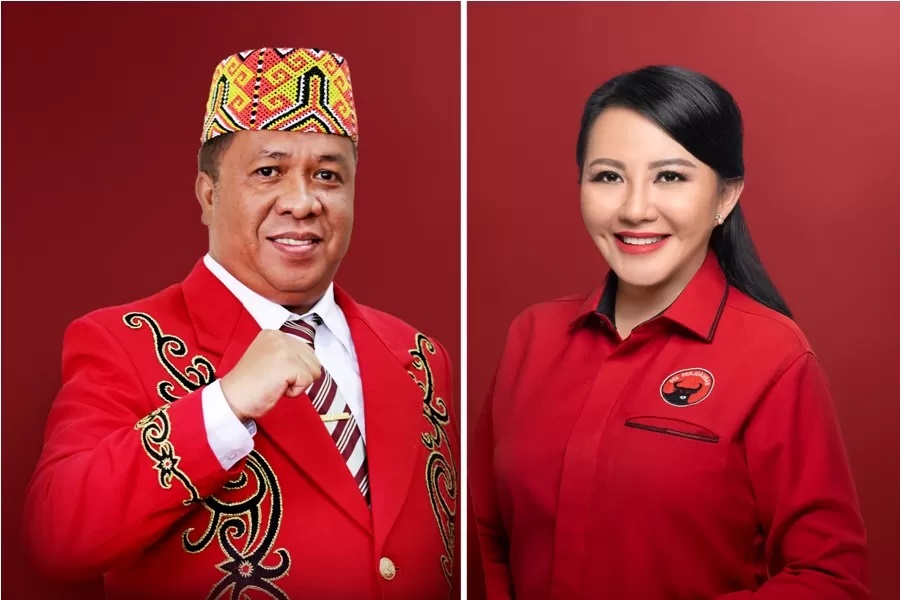 Heri Saman dan Karolin Margret Natasa. (IST)