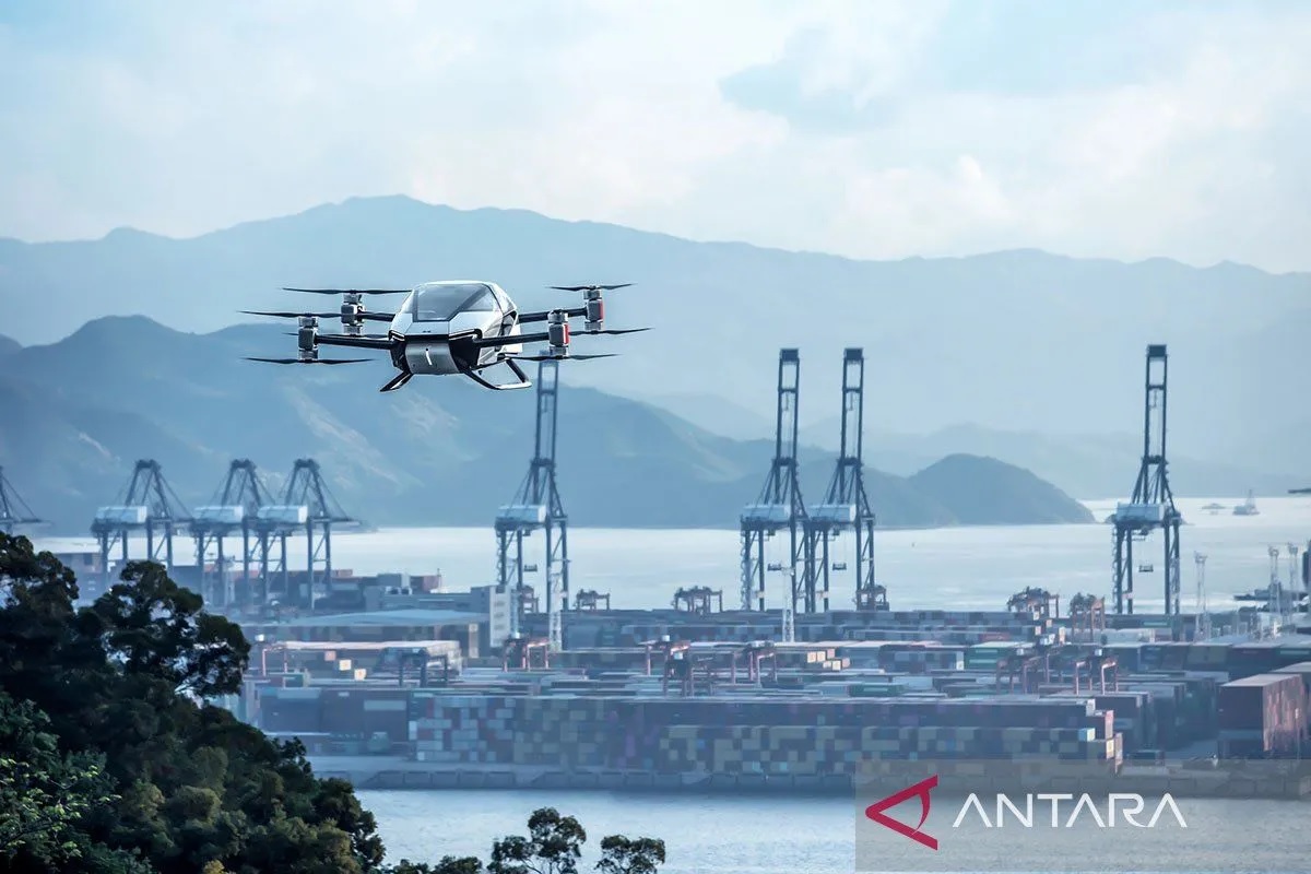 Mobil terbang Xpeng X2. ANTARA/HO-xpeng.com/pri.