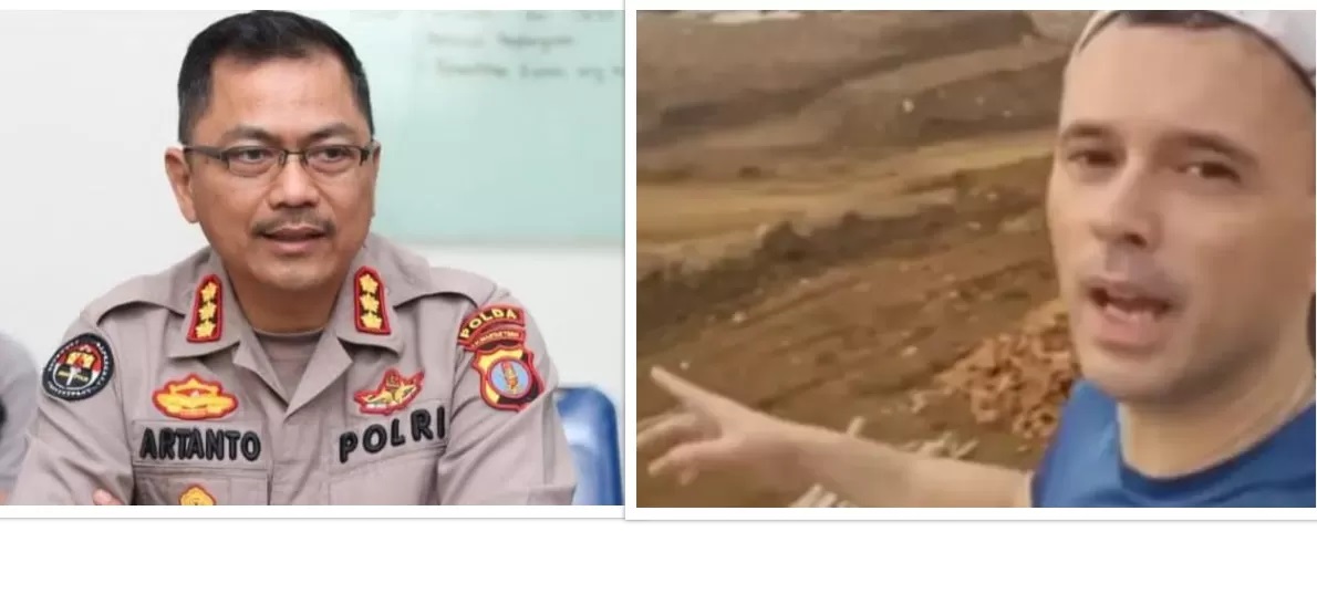 Kombes Pol Artanto menyampaikan Polda Kaltim telah memberikan teguran keras terhadap Om Bule.