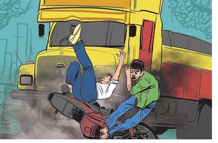 ilustrasi kecelakaan