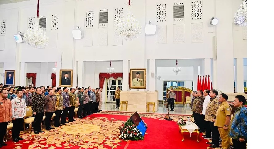 RAKORNAS: Harisson turut menghadiri Rakornas Pengendalian Inflasi Tahun 2024 yang dibuka Presiden Jokowi di Istana Negara, Jakarta, Jumat (14/6). (BIRO ADPIM KALBAR FOR PONTIANAK POST)