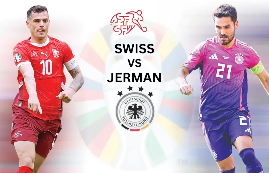 ENGGAN MAIN AMAN: Granit Xhaka dkk ingin finis di posisi pertama Grup A. Ambisi serupa juga dimiliki Ilkay Gundogan demi meringankan langkah mereka di babak berikutnya.