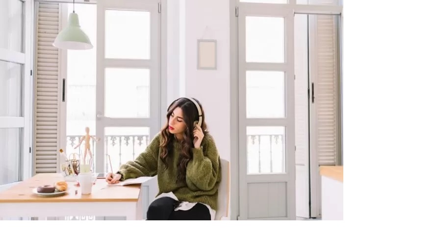 Ilustrasi perempuan yang memiliki hidup teratur dan disiplin. /(freepik)