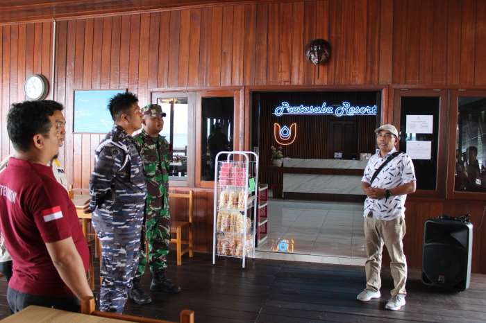PENGAWASAN: Kantor Imigrasi Kelas III Non TPI Tanjung Redeb melakukan pengawasan gabungan di Kecamatan Maratua, Kabupaten Berau, Jumat (21/6/2024).