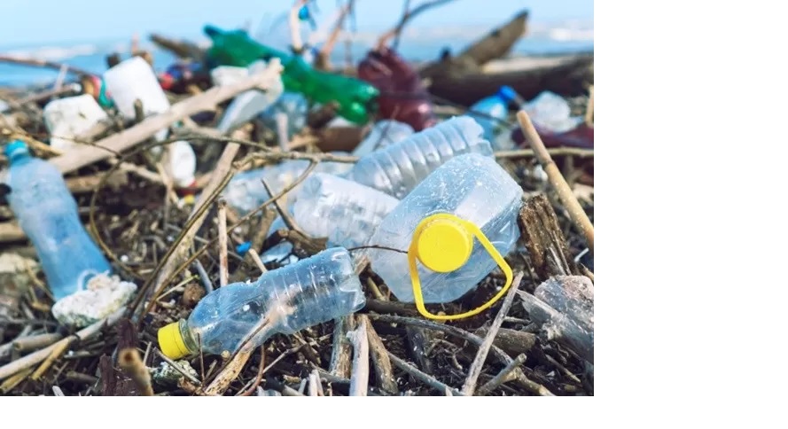 ilustrasi sampah plastik