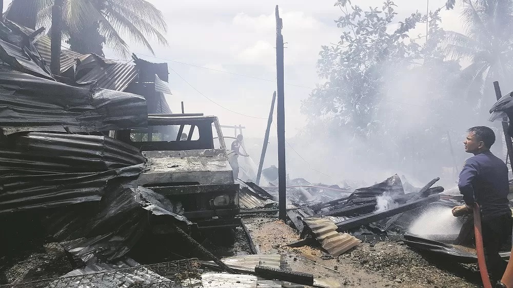 MENINGKAT: Sejak Januari hingga Juni 2024, tercatat terjadi 41 kasus kebakaran di Kota Tarakan. FOTO: AGUS DIAN ZAKARIA/RADAR TARAKAN