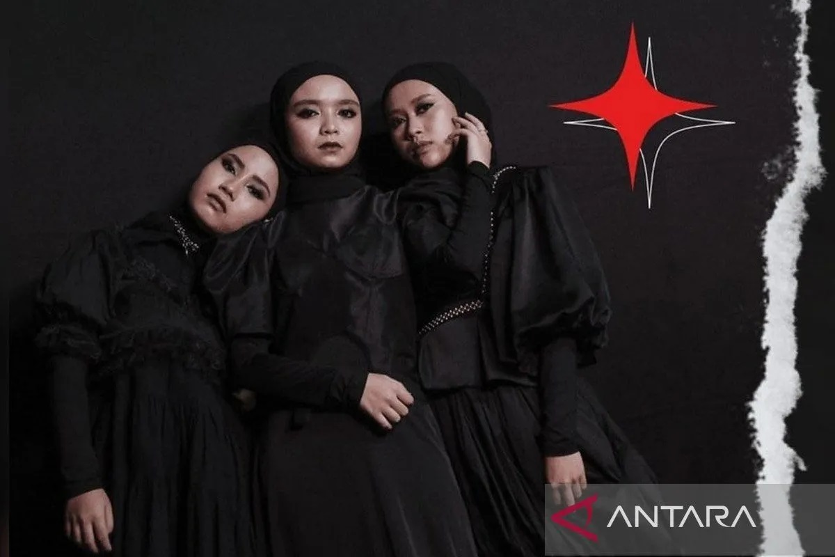 Trio metal Voice of Baceprot. ANTARA/Instagram/@woodsiesareaglasto/aa.