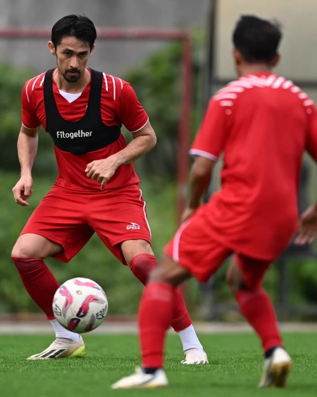 AWAL BAIK: Gavin Kwan Adsit menjadi salah satu pemain anyar yang sudah bergabung dalam latihan perdana Borneo FC Samarinda di Borneo FC Training Centre, Sabtu (29/6) sore. (BORNEO FC SAMARINDA MEDIA)