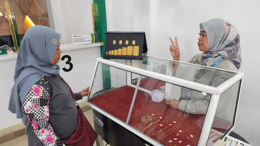 INVESTASI: Harga emas terus meningkat, menjadikan aset safe haven item ini kian digemari.