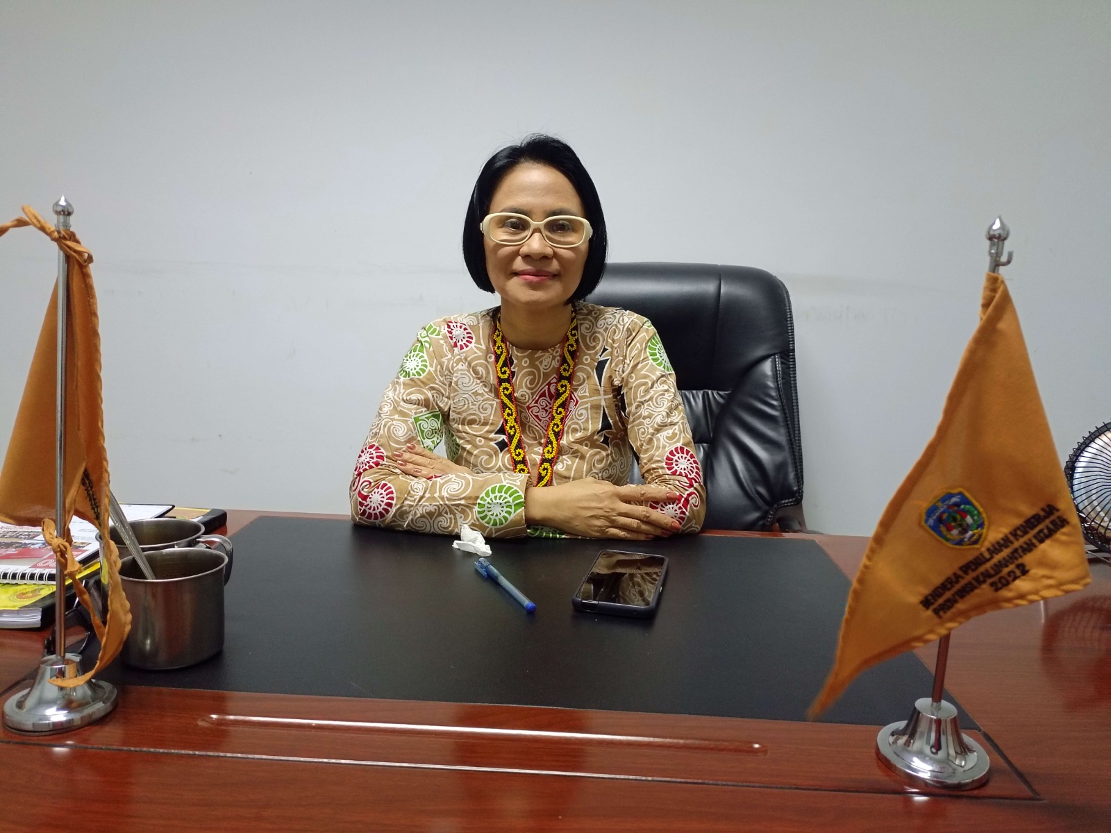 Sekretaris Dispora Sri Atika, ST., M.Si&nbsp;