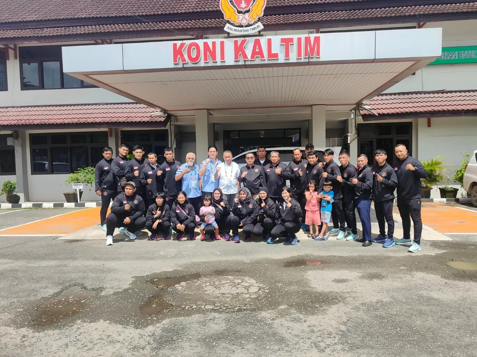 RESMI DILEPAS: Skuat gulat Kaltim akan menjalani try out tiga pekan di Korea Selatan. (FOTO: DONI ADITYA/KP)