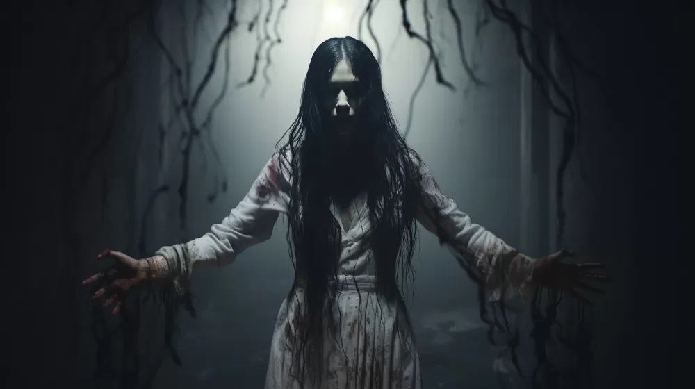 Ilustrasi hantu perempuan. (Foto: Freepik)