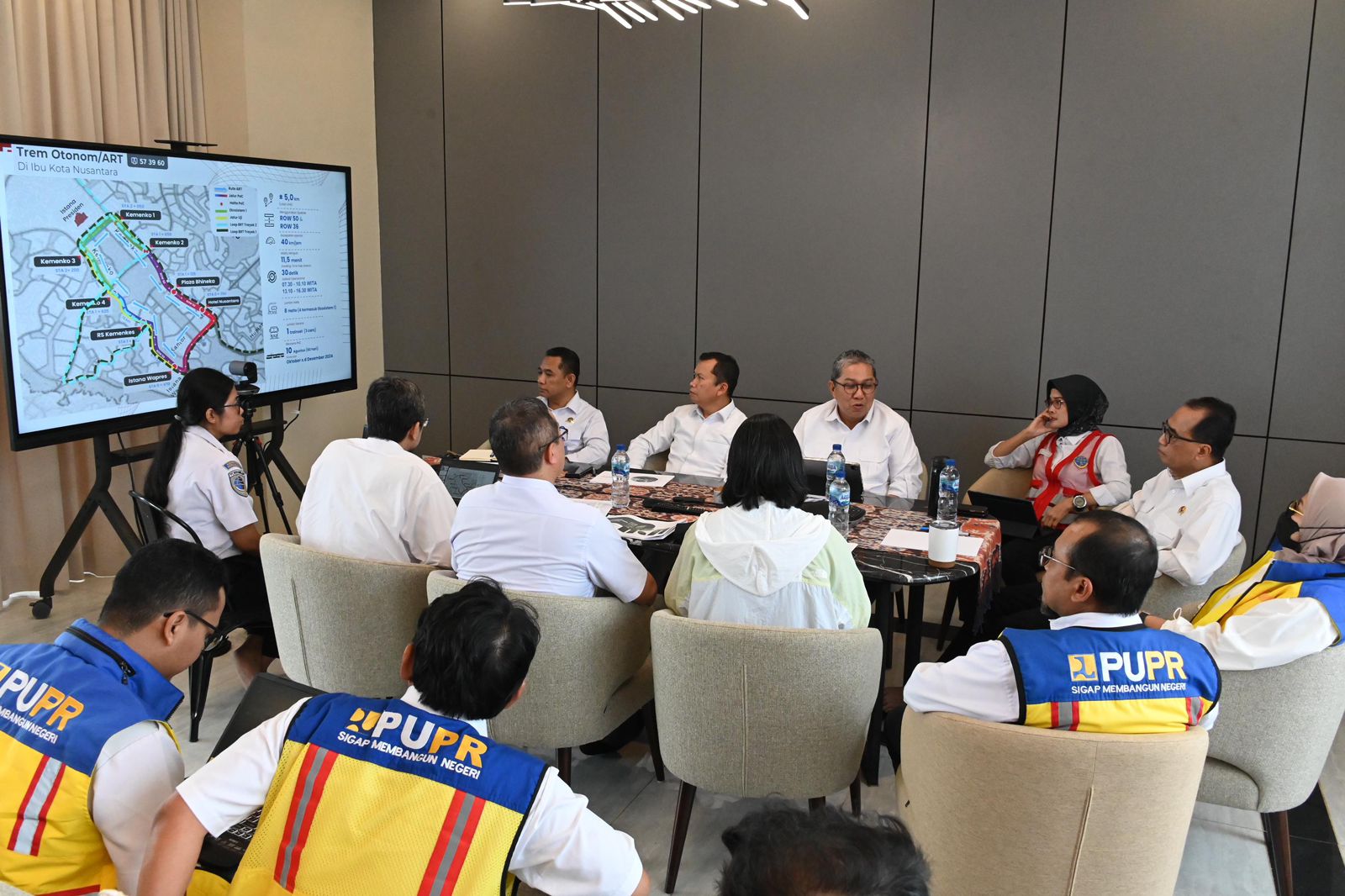 Menhub Budi Karya Sumadi mulai berdinas di IKN.