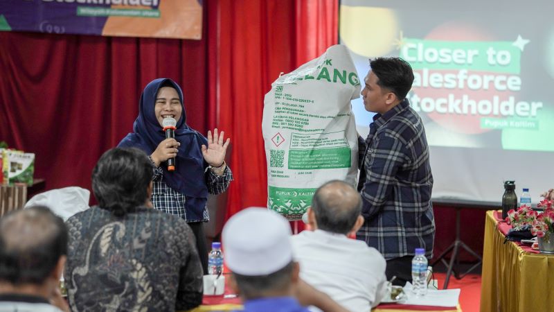 VP Marketing Business Partner Korporasi Pupuk Kaltim Indah Febrianty