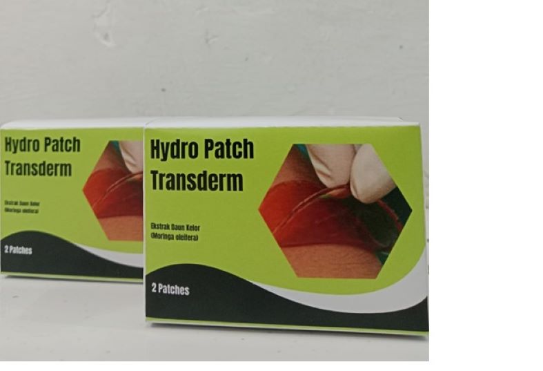 Produk Hydro Patch Transderm Dari Ekstrak Daun Kelor (Moringa Oleifera)