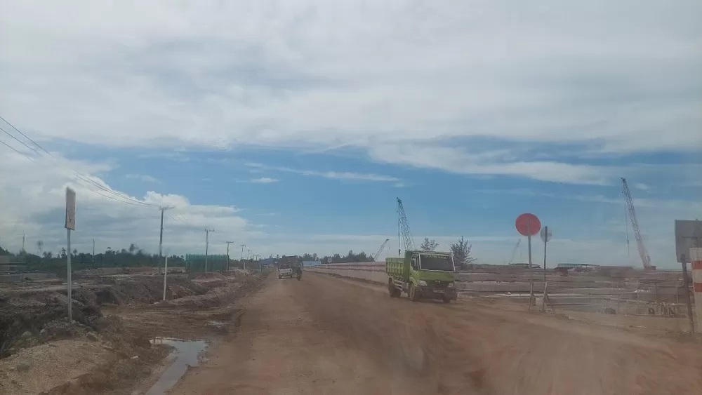 POTENSI INVESTASI: Tampak kawasan industri yang dipromosikan dalam Apkasi Otonomi Expo 2024.