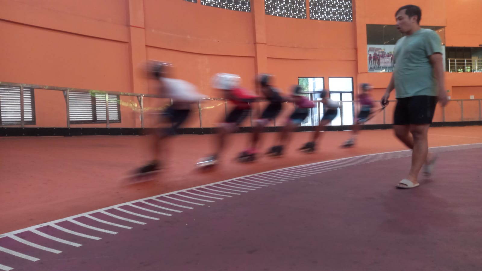 REPRESENTATIF: JIRTA di Sunter, Jakarta Utara, disebut memadai untuk memfasilitasi persiapan tim sepatu roda Kaltim menuju PON XXI/2024 Aceh-Sumatra Utara.