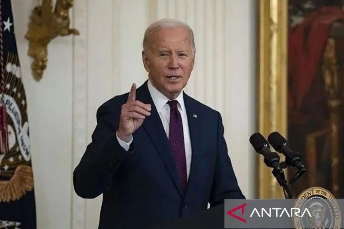 Presiden Amerika Serikat Joe Biden. ANTARA/Anadolu/pri.