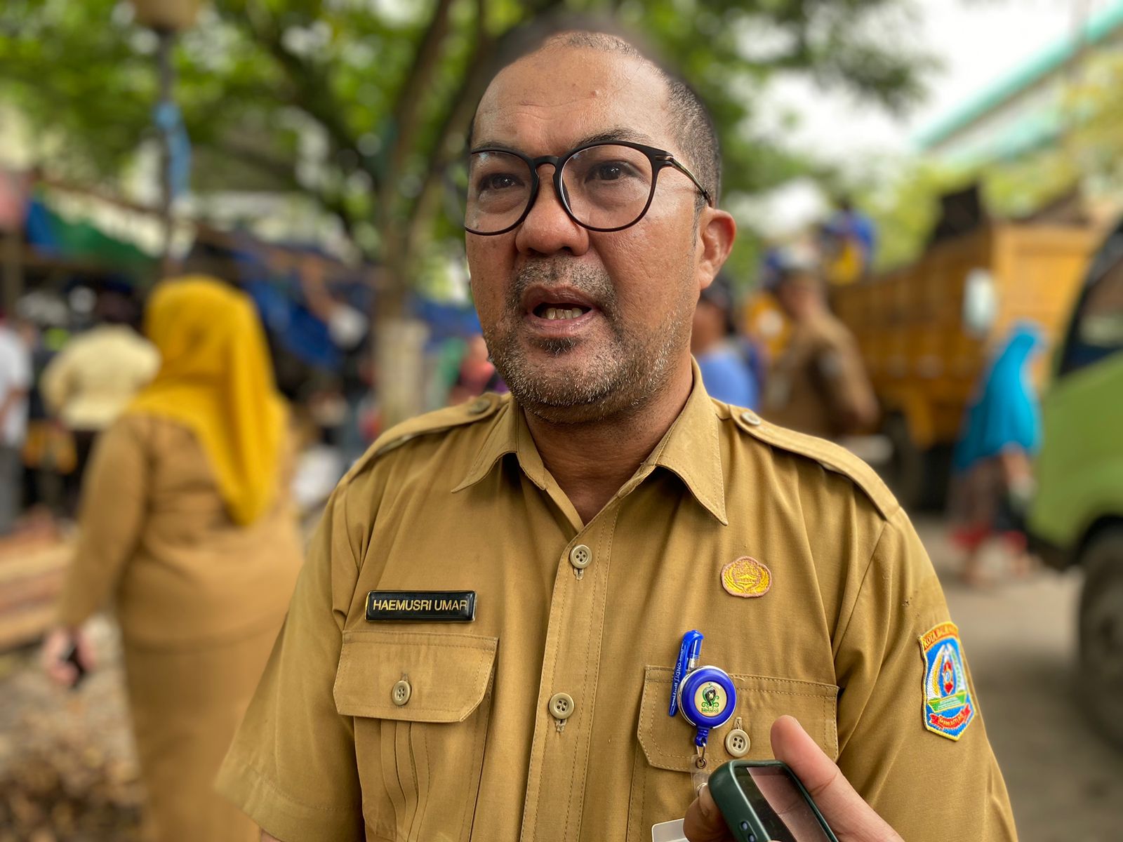 Kepala Dinas Perdagangan Kota Balikpapan, Haemusri Umar.