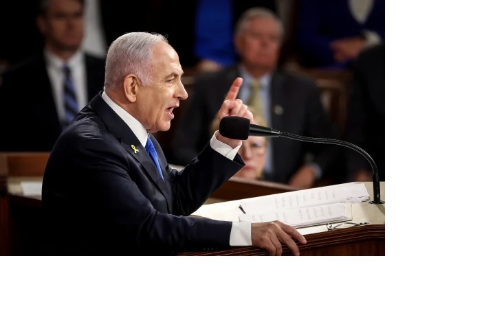 Netanyahu berpidato di Kongres AS.