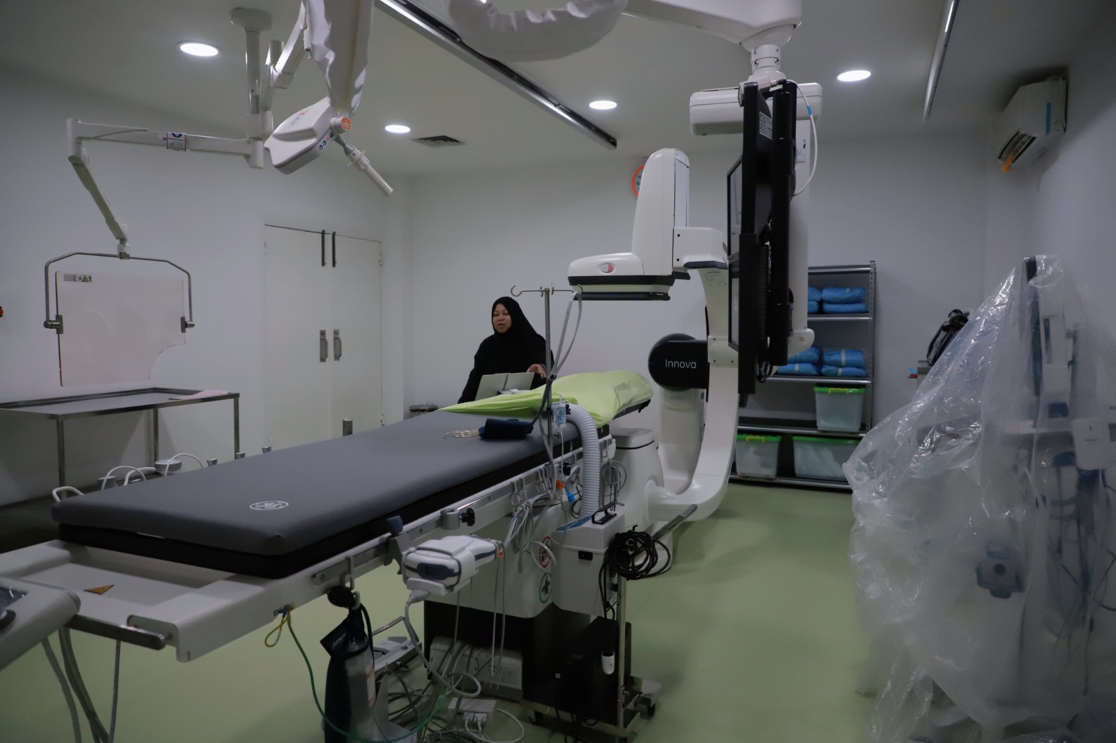 CATH LAB : Gubernur Kaltara, DR (HC) H Zainal A Paliwang, M.Hum meresmikan langsung Cath Lab di RSUD dr.Jusuf SK, Kota Tarakan, Sabtu (27/7) pagi.