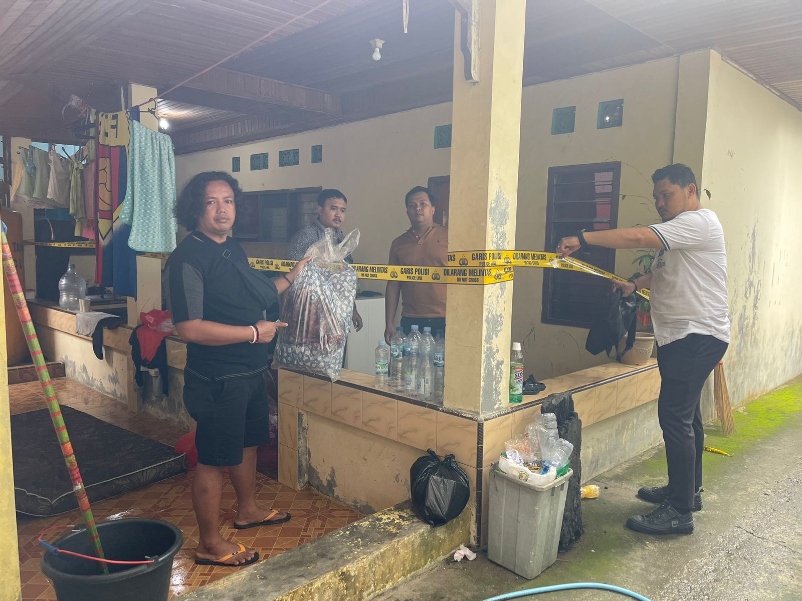 BERKAS: Pihak kepolisian masih melengkapi berkas kasus pembunuhan balita oleh ayahnya di Kecamatan Sambaliung, Berau, beberapa waktu lalu.