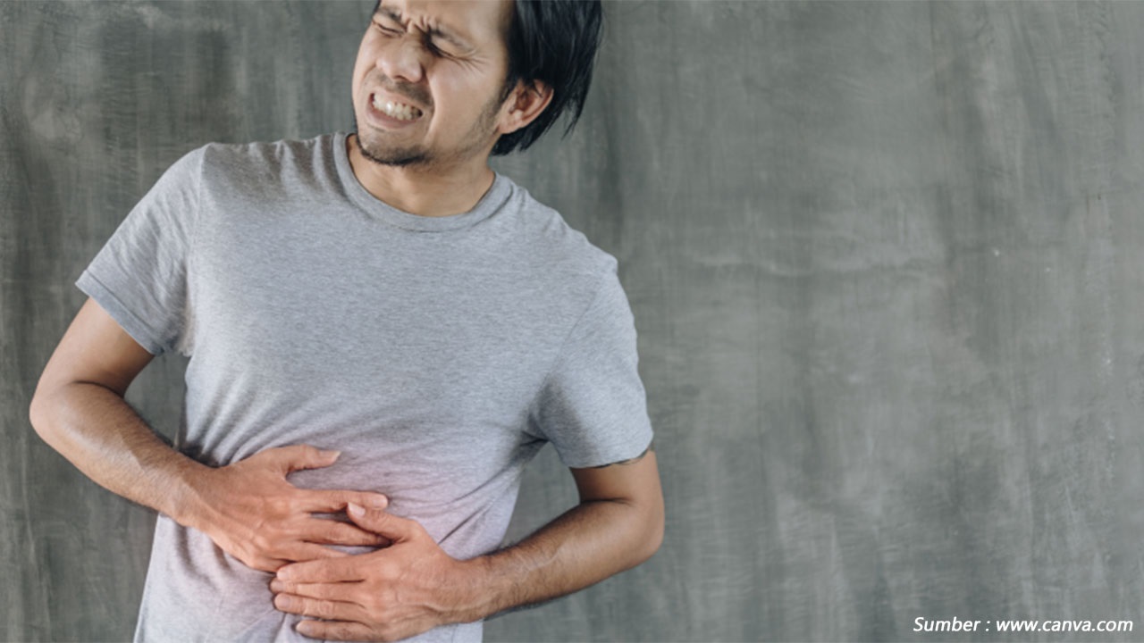 ilustrasi sakit perut
