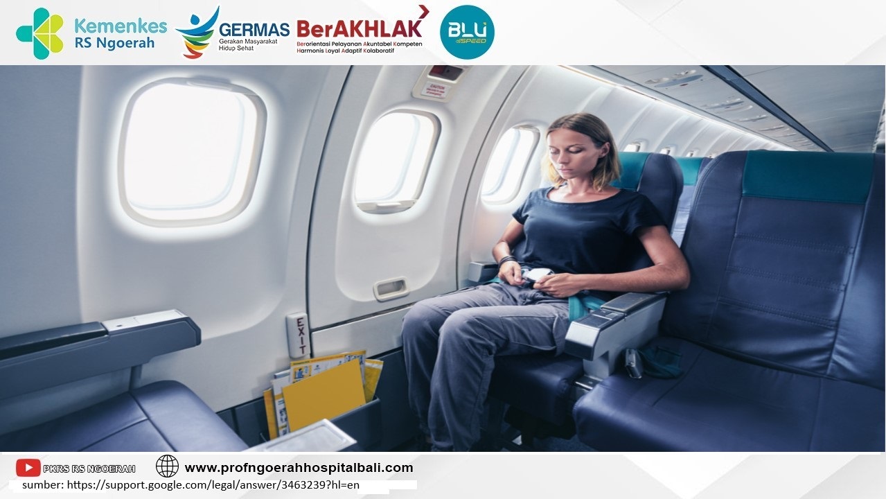 ilustrasi naik pesawat