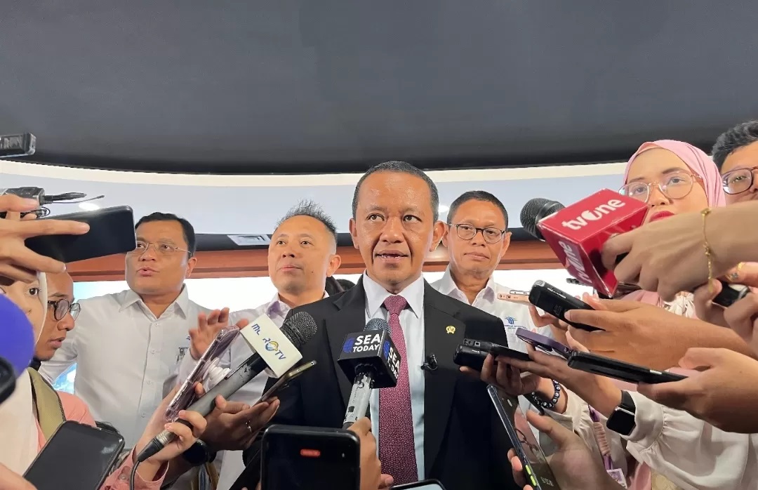 Menteri Investasi/Kepala Badan Koordinasi Penanaman Modal (BKPM) Bahlil Lahadalia (Nurul Fitriana/JawaPos.com)